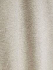 River Island Cream 100% Cotton Studio Short Sleeve Slim Fit T-Shirt - Image 4 of 4