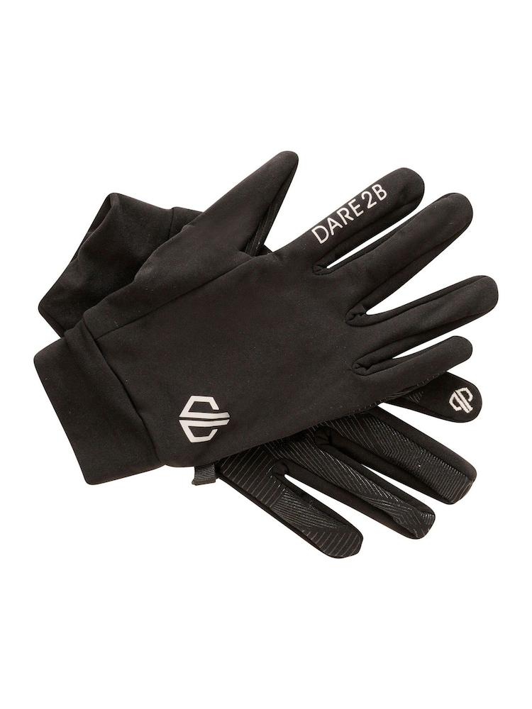 Dare 2b Cogent II Black Gloves - Imagen 2 de 2