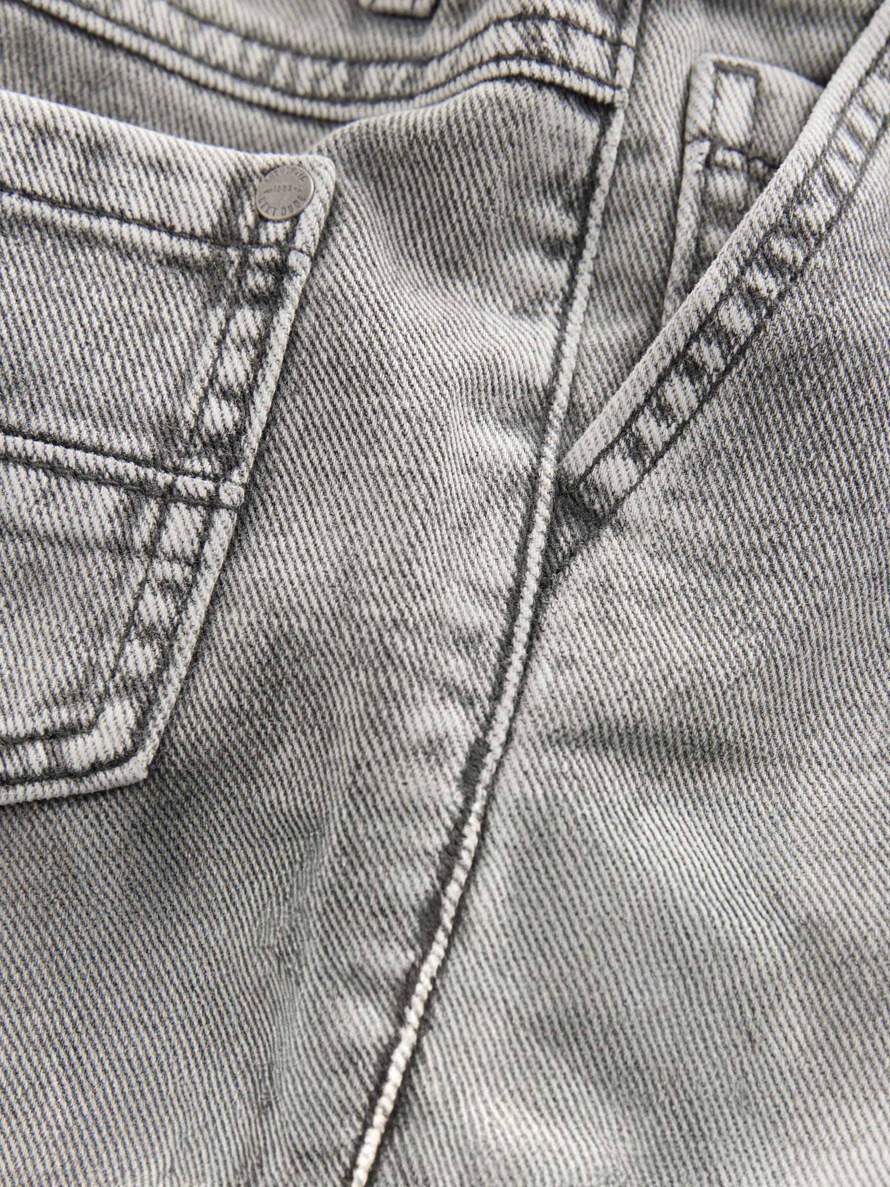 Buy Grey Denim Loose Fit Pleat Front Jeans (3mths-7yrs) from Next USA