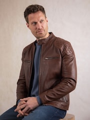 Lakeland Leather Natural Stonecroft Jacket - Image 1 of 9