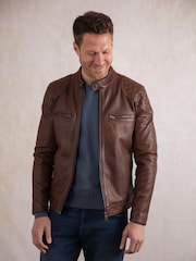 Lakeland Leather Natural Stonecroft Jacket - Image 2 of 9