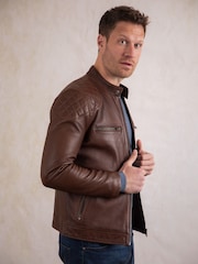 Lakeland Leather Natural Stonecroft Jacket - Image 3 of 9