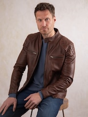 Lakeland Leather Natural Stonecroft Jacket - Image 9 of 9