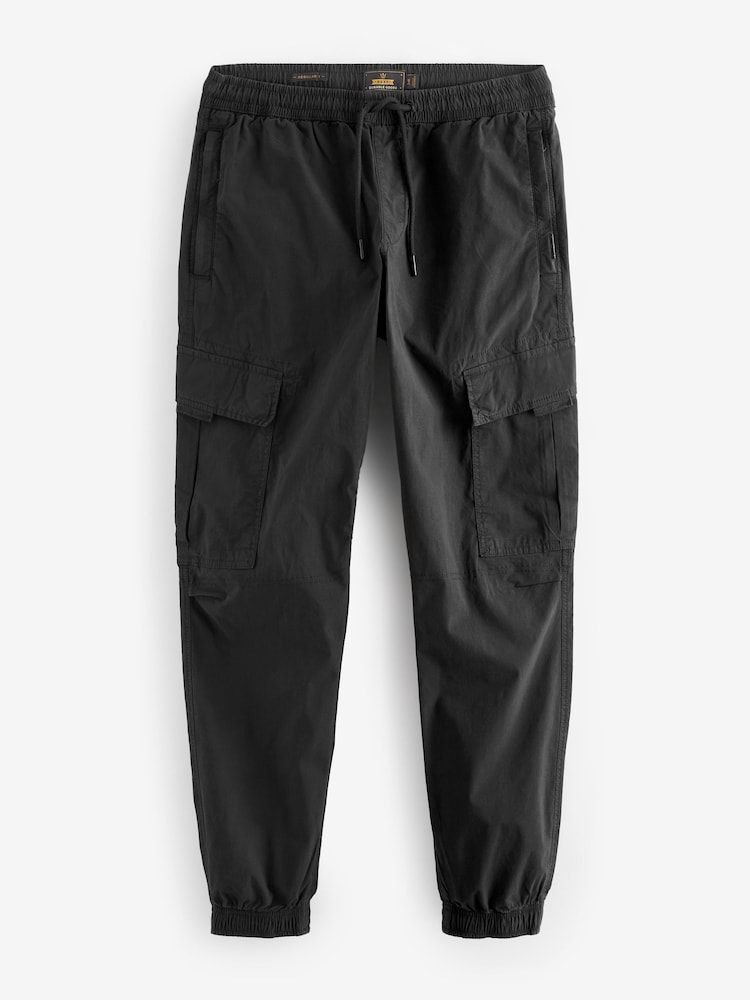 Gris Noir/anthracite - Coupe fuselée régulière - Pantalon utilitaire extensible cargo 2 Lot - Image 10 of 15