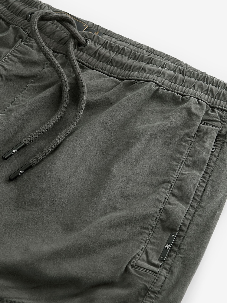 Gris Noir/anthracite - Coupe fuselée régulière - Pantalon utilitaire extensible cargo 2 Lot - Image 12 of 15