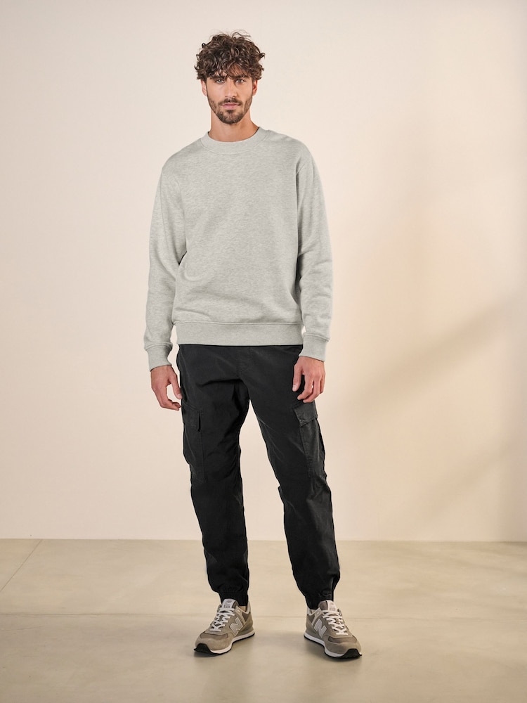 Gris Noir/anthracite - Coupe fuselée régulière - Pantalon utilitaire extensible cargo 2 Lot - Image 5 of 15
