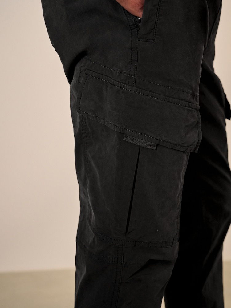 Gris Noir/anthracite - Coupe fuselée régulière - Pantalon utilitaire extensible cargo 2 Lot - Image 7 of 15