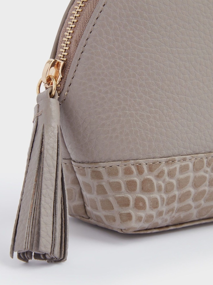 OSPREY LONDON The Kellie Leather Make-Up Bag - Image 4 of 4