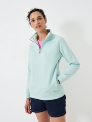 Crew Clothing Sweatshirt mit RV-Kragen - Bild 4 von 4