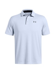Under Armour Blue Golf Tech Polo Shirt - Image 3 of 4