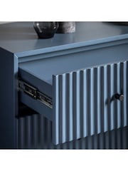 Gallery Home Blue Tetouan 3 Drawer Chest - Image 2 of 6