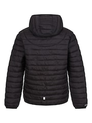 Regatta Black Kids Hooded Hillpack III Padded Jacket - Image 6 of 7