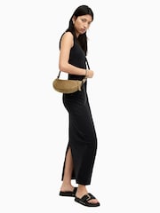 AllSaints Black Katarina Dress - Image 3 of 7
