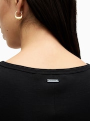 AllSaints Black Katarina Dress - Image 4 of 7