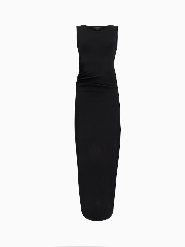 AllSaints Black Katarina Dress - Image 7 of 7