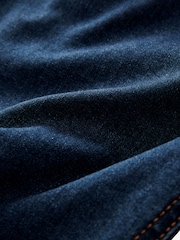 Dark Blue Mom Maternity Denim Jeans - Image 9 of 9