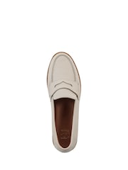Кремовий - Шкіряні пенні-лофери Dune London Ginelli Flexi Sole - Image 6 of 6