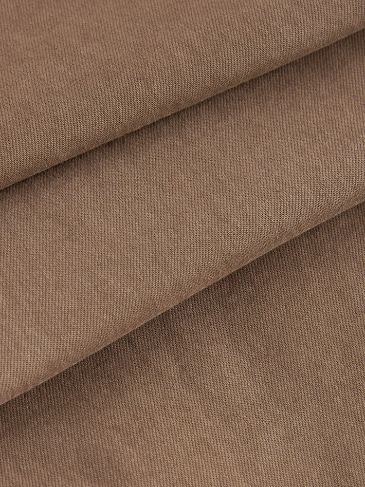 Dark Tan Straight Fit Soft Touch Coloured Stretch Jeans - Image 13 of 13