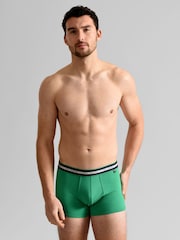 Ted Baker Blue Cotton Trunks 3 Pack - Image 7 of 7