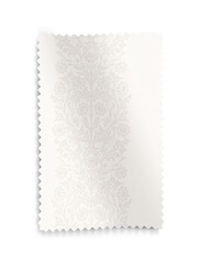 William Morris At Home Chalk Blackthorn Stripe Sheer Made To Measure Curtains - Image 5 of 5