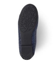 Pavers Navy/Navy Patent Pavers Simple Slip-On Ballet Pumps - Image 5 of 5
