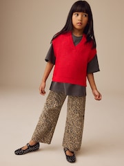 Red Knitted Tank (3-16yrs) - Image 3 of 8