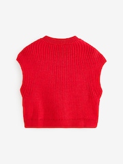 Red Knitted Tank (3-16yrs) - Image 5 of 8