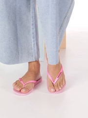 Havaianas Slim Glitter Iridescent Sandals - Image 2 of 7