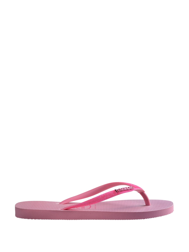 Havaianas Slim Glitter Iridescent Sandals - Image 5 of 7