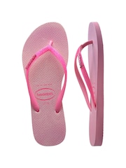Havaianas Slim Glitter Iridescent Sandals - Image 6 of 7