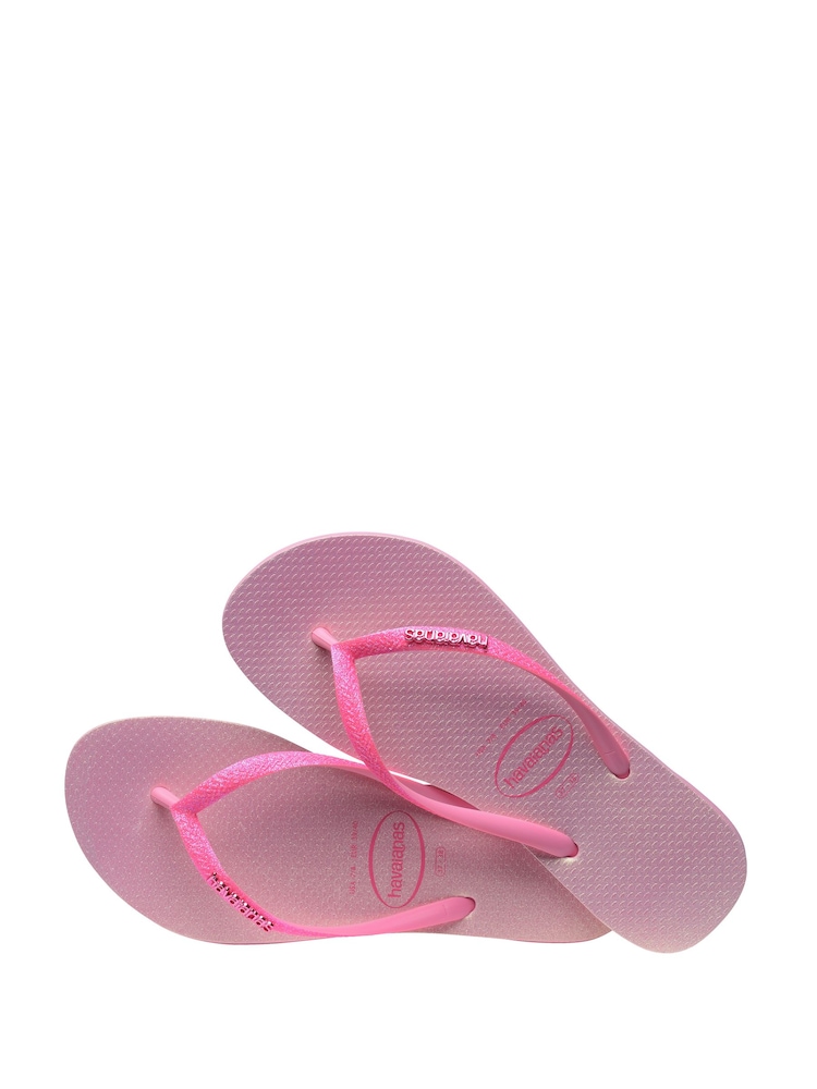Havaianas Slim Glitter Iridescent Sandals - Image 7 of 7