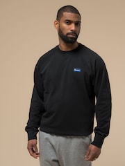 Penfield Black Mens Relaxed Fit 100% Cotton Original Logo Sweatshirt - Image 1 of 5