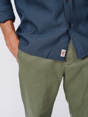 Aubin Oxcombe Brushed Oxford Button Down Shirt - Image 5 of 7