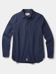 Aubin Oxcombe Brushed Oxford Button Down Shirt - Image 6 of 7