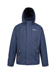 Mountain Warehouse Blue Bracken Kids Waterproof 3 In 1 Jacket - Image 3 of 4