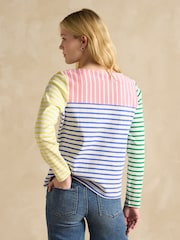 Joules Harbour Multi Hotchpotch Boat Neck Breton Top - Image 2 of 6