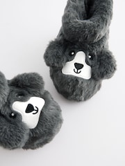 Grey Dog Slipper Boots - Image 5 of 5
