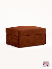 Jay-Be Cosy Chenille Foxy Orange Footstool Bed - Image 2 of 6