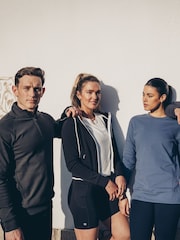 Gym + Coffee Womens Chill Longline Crew Neck Sweater - Image 2 of 3