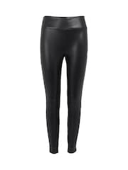 Regatta Black Christian Lacroix Vauvert PU Leggings - Image 6 of 7