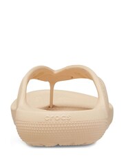 Crocs Cream Classic Flip Flop Sandals - Image 5 of 6