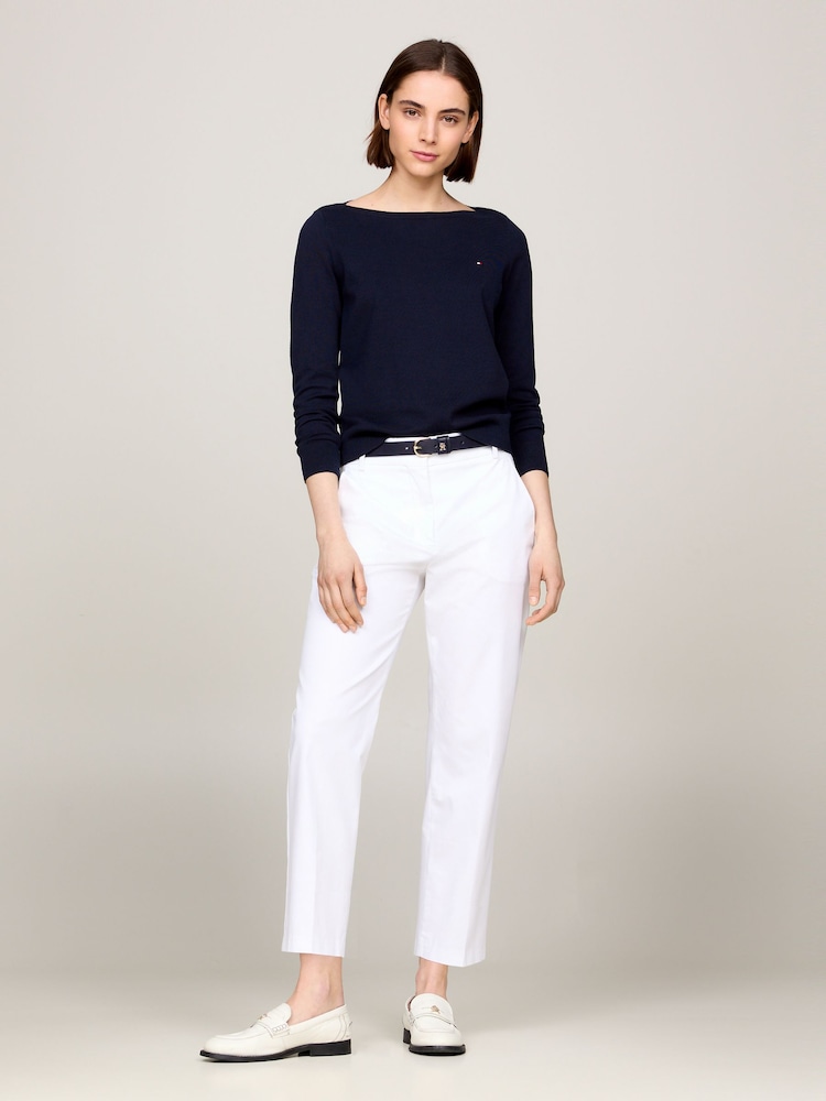 Azul - Tommy Hilfiger Jersey Stitch T-Shirt - Imagen 2 de 6