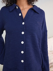 Laura Ashley Navy Cardigan - Image 4 of 5