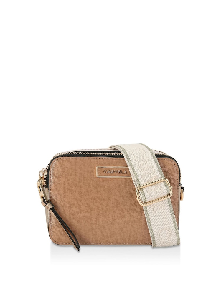 Carvela Rapid Mini Camera Brown Bag - Image 1 of 4
