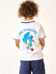 Angel & Rocket White Sonic Sporty Polo Shirt - Image 2 of 6