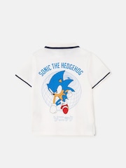 Angel & Rocket White Sonic Sporty Polo Shirt - Image 5 of 6
