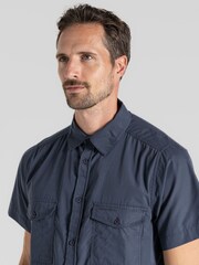 Craghoppers Blue Kiwi Short Sleeved Shirt - Image 4 of 5