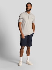 Lyle & Scott Blue Plain Polo Shirt - Image 2 of 4