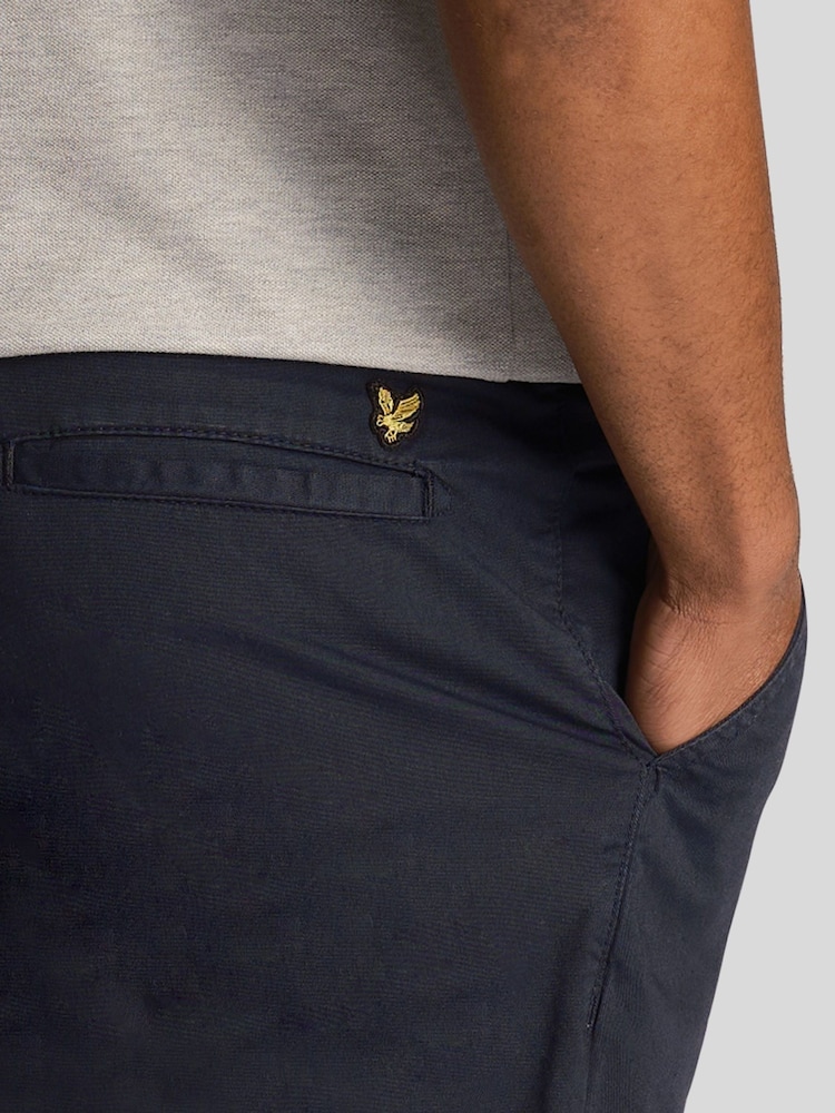 Lyle & Scott Blue Plain Polo Shirt - Image 4 of 4