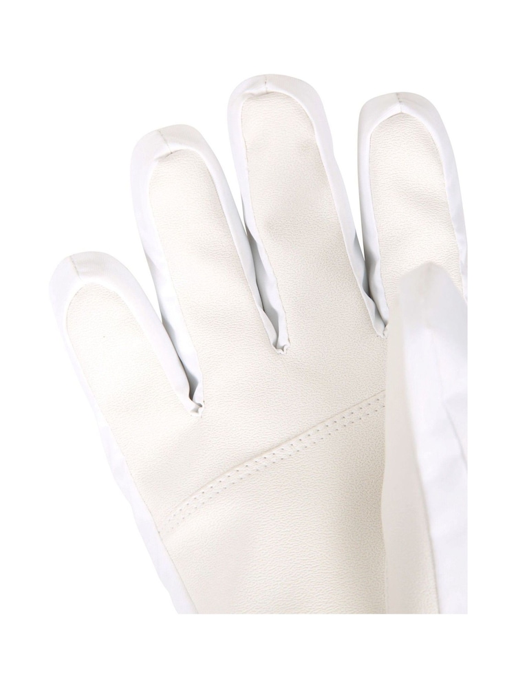 Mountain Warehouse White Womens Parallax Waterproof Ski Gloves - Image 4 of 5